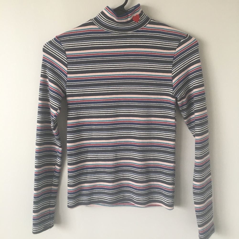 ❤️ Striped turtleneck